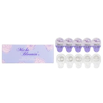 Quarter Veil 1 Day Color Contact Lenses (106 Shell Moon) - - 3.50