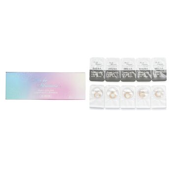 Miche Bloomin Iris Glow 1 Day Color Contact Lenses (502 Cosmic Latte) - 0.00