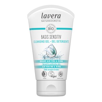 Gel de limpeza Basis Sensitiv - Organic Aloe Vera & Jojoba (para pele normal e mista)