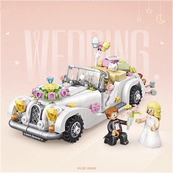 LOZ Creator - Wedding Car Building Bricks Set