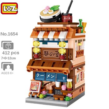LOZ Street Series - Ramen Canteen Building Bricks Set