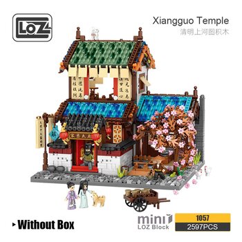 LOZ Mini Blocks - Qingming River Map - Zhao Taijo Family Building Bricks Set