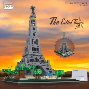 Loz LOZ Ideas Mini Block - Ai Feier Tower Building Bricks Set