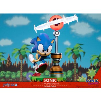 PRIMEIRAS 4 FIGURAS Sonic The Hedgehog: Sonic (Collectors Edition)