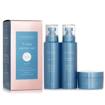 Bioelements Conjunto inicial de 3 etapas para pele oleosa