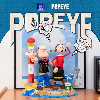 POPEYE·WITH OLIVER Building Bricks Set
