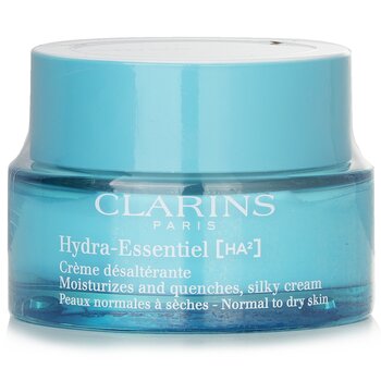 Clarins Hydra-Essentiel [HA²] Hidrata e Suaviza Creme Sedoso - Pele Normal a Seca