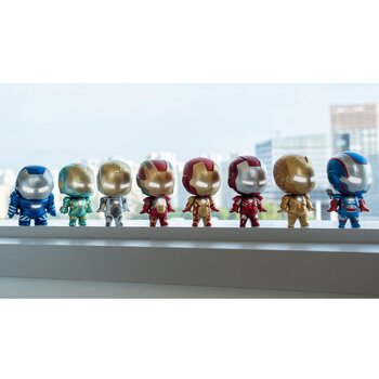 Brinquedos quentes Iron Man – Iron Man Cosbi Bobble-Head Collection (Series 2) (Individual Blind Boxes)