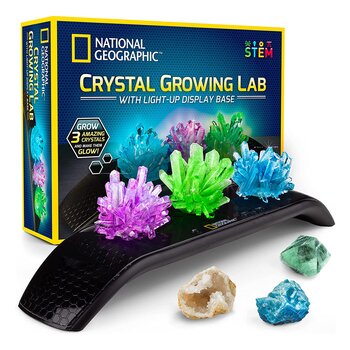 National Geographic Light Up Crystal Growing Kit