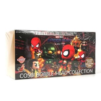 Brinquedos quentes Spider-Man: No Way Home - Spider-Man Cosbi Bobble-Head Collection (Series 2) (Case of 8 Blind Boxes)