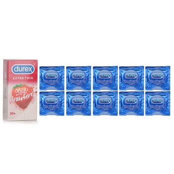 Extra Thin Condom 10pcs - Wild Strawberry