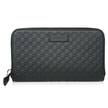 Micro GUCCISSIMA Round ZIP Wallet 449391