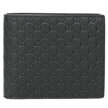 Microguccissim a GG Logo Leather Coin Wallet 544472