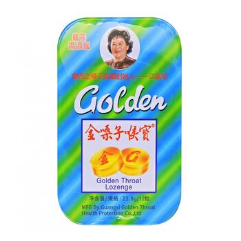GOLDEN - Throat Lozenge 12pcs