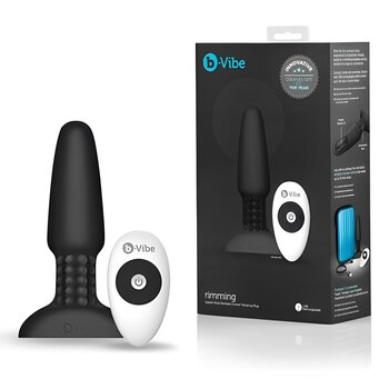 Rimming Anal Plug - # Black