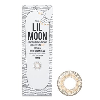 Pia Lilmoon Cream Beige 1 Day Color Contact Lenses - - 0.00
