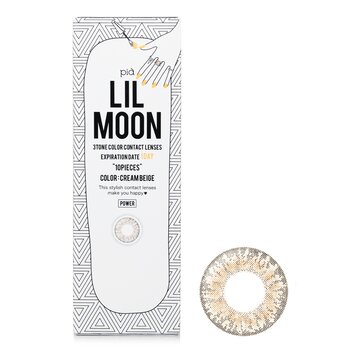 Lilmoon Cream Beige 1 Day Color Contact Lenses - - 2.00