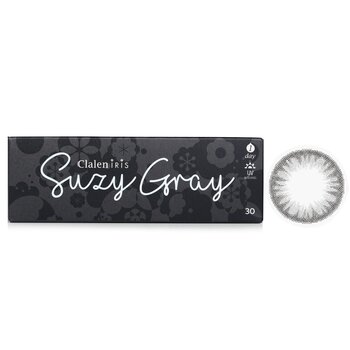 1 Day Iris Suzy Gray Color Contact Lenses - - 0.00