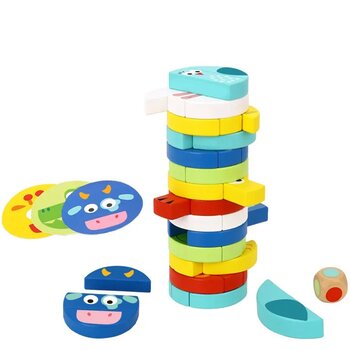Tooky Toy Company Stacking Game - Animals