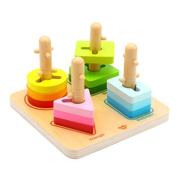 Tooky Toy Company Geometric Block Sorter