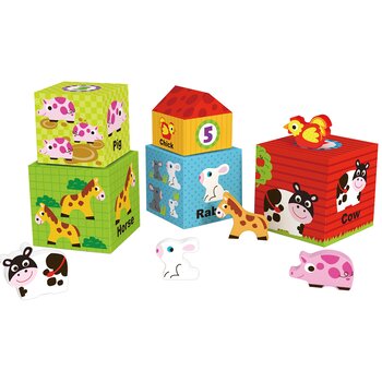 Tooky Toy Company Nesting Box - Farm