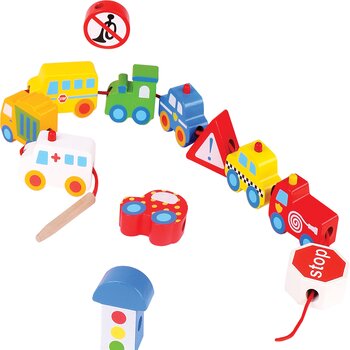 Tooky Toy Company Lacing Transportation