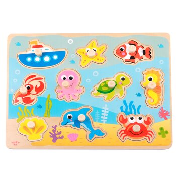 Tooky Toy Company Marine Puzzle 30x23x2cm