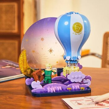Le Petit Prince - The Fire Balloon Building Bricks Set