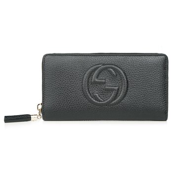 GG Long Zippy Wallet 598187 - Black