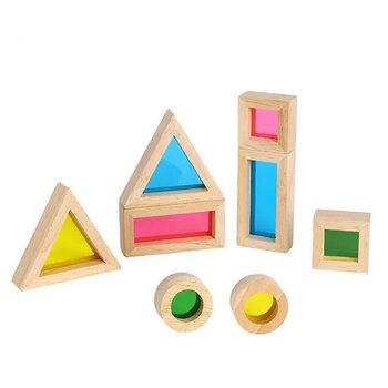 Tooky Toy Company Rainbow Sensory Blocks