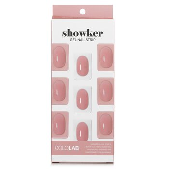 Cololab Showker Gel Nail Strip # CSF111 Goddess Coral Pink