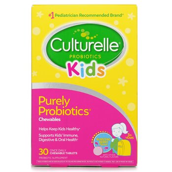 Cultura Culturelle Kids Chewables Daily Probiotic Formula - 30 Tablets