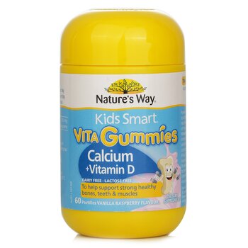 Nature's Way - Nature's Way Kids Smart Vita Gummies Calcium 60 Pastilles -[Parallel Import Product]