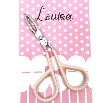 LUISA LOUISA Eyebrow Pliers- Pink Color