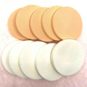 LUISA LOUISA Makeup sponge 10pcs special set (Random Color)(Round shape)