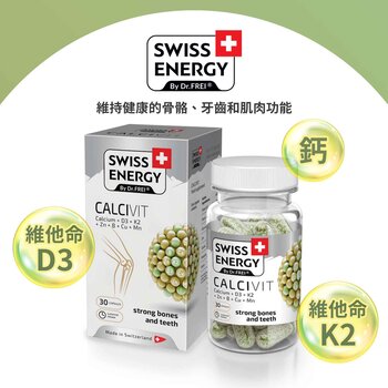 Sustained Release Capsules - Calcivit Calcium + Vitamin D3 + Vitamin K2