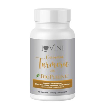 Lovini Turmeric with BioPerine® (60 Capsules)