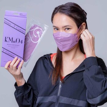 Rock & Roll KF94 Certified  Medical Face 3D Mask for Adults KMnO4 Violet Individual package (10pcs)