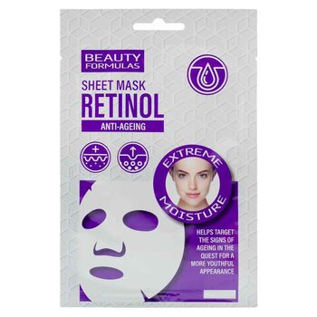 Fórmulas de beleza Retinol Anti Ageing Sheet Mask