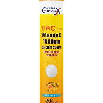 Vitamin C and Calcium tablets