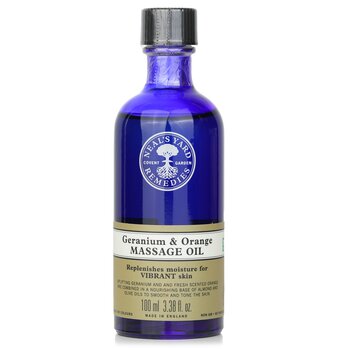 Remédios de Neals Yard Geranium & Orange Massage Oil