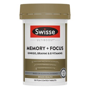 suíço Memory + Focus 50 tablets [Parallel Import]