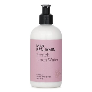 Max Benjamim Natural Hand & Body Lotion - French Linen Water