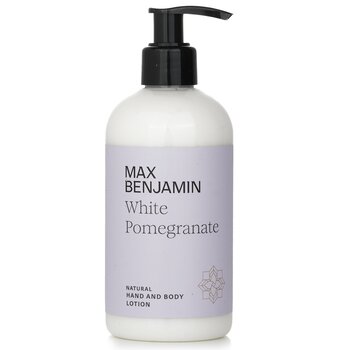 Max Benjamim Natural Hand & Body Lotion - White Pomegranate