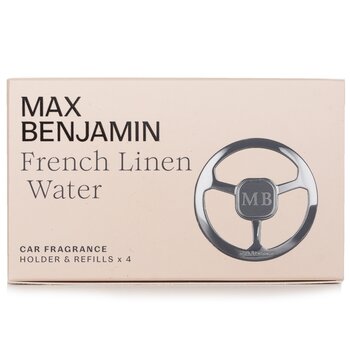Max Benjamim Car Fragrance Gift Set - French Linen Water