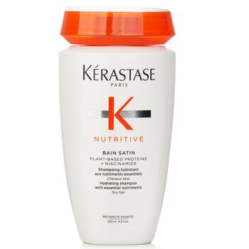 Nutritive Bain Satin Hydrating Shampoo With Essential Nutriments (Dry Hair)