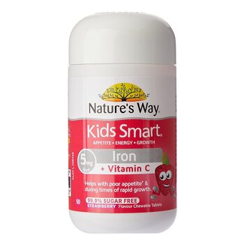 Kids Smart Iron And Vitamin C Chewable