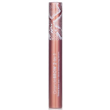 Grande Cosméticos (GrandeLash) GrandeBROW 2 in 1 Tinted Brow Gel + Brow Enhancing Serum - # Dark