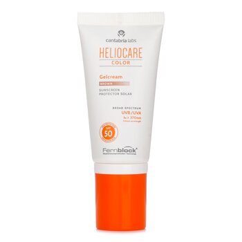 Heliocare da Cantabria Labs Heliocare 360 Color Gel Cream SPF 50 - # Brown