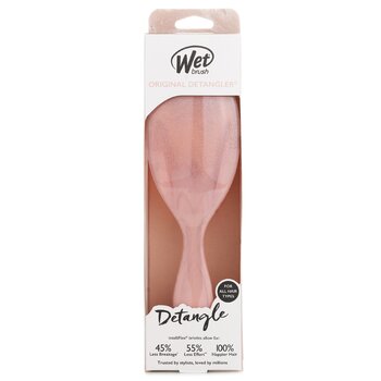 Pincel Molhado Original Detangler Glitter Waves Coral Hair Brush